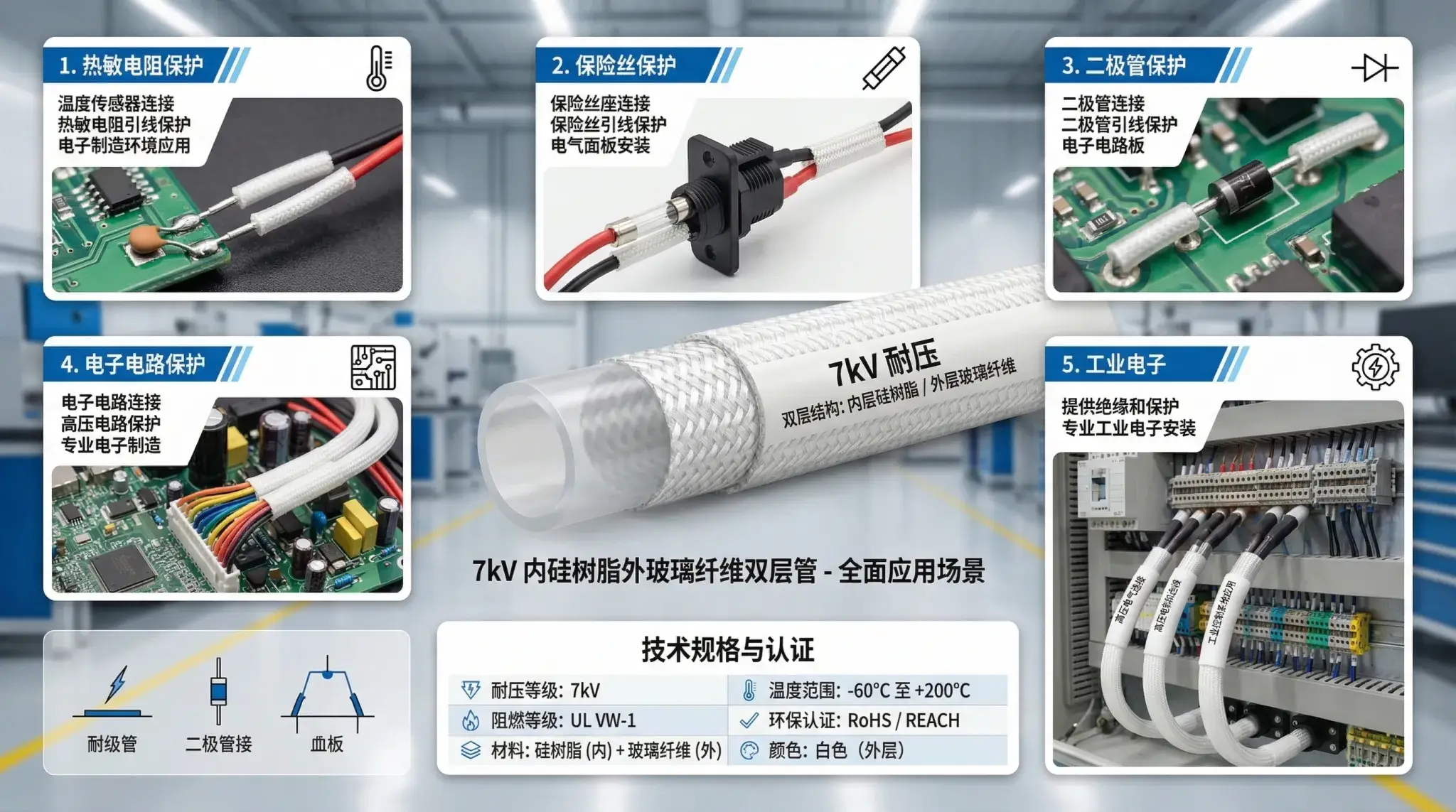 内胶外纤双层管应用场景